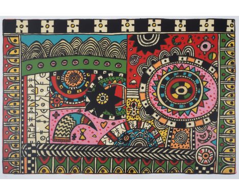 Alan Davie (1920-2014)UntitledLithograph printed in colours, 2007, signed and dated in pencil, numbered from the edition of 3