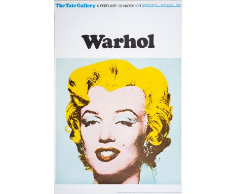 Andy Warhol (1928-1987)Marilyn, The Tate Gallery Poster, 1971Offset lithograph printed in colours, 1971, from the edition of 