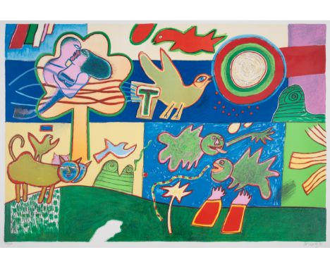 Corneille (1922-2010)Le Bel &Eacute;t&eacute;&nbsp;Lithograph printed in colours, 1994, signed and dated in pencil, numbered 