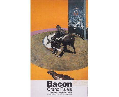 Francis Bacon (1909-1992)Bacon: Grand PalaisOffset lithograph printed in colours, 1972, signed in felt-tip pen, from the edit