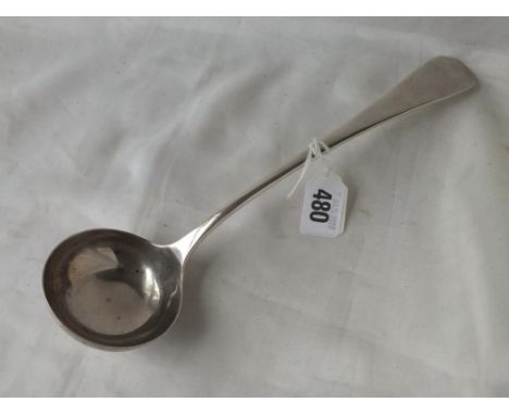 OE pattern heavy soup ladle, Shef 1936 by WH 190g.   