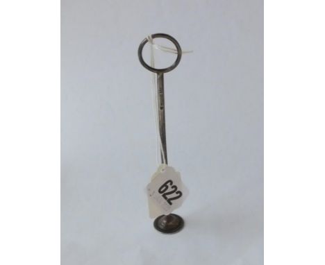 Georgian sugar crusher with ring terminal, 5” long Lon 1820 12g. 