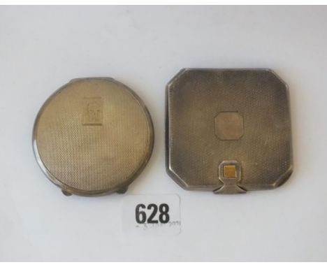 Compact with cut corners, 2.5” wide Chester 1947 by W &amp; H  