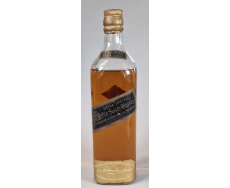 Bottle of Johnnie Walker Extra Special Old Scotch Whisky 'Black Label'. Sealed. (B.P. 21% + VAT) The liquid below the shoulde