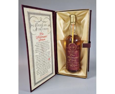 Bottle of Tamnavulin-Glenlivet, 'The Stillman's Dram', naturally light single malt Scotch Whisky, year of 1970 distillation, 