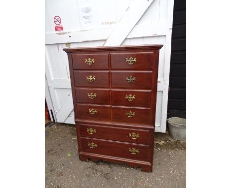 Thomasville 'Winston Court' Chippendale style tall chest H137cm W97cm D46cm approx&nbsp;