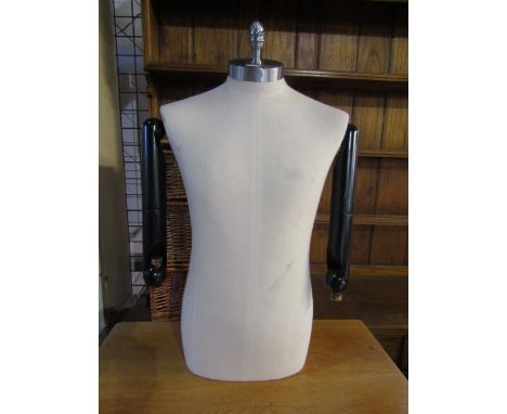 A male mannequin torso with (half) wooden arms from BHS&nbsp;
