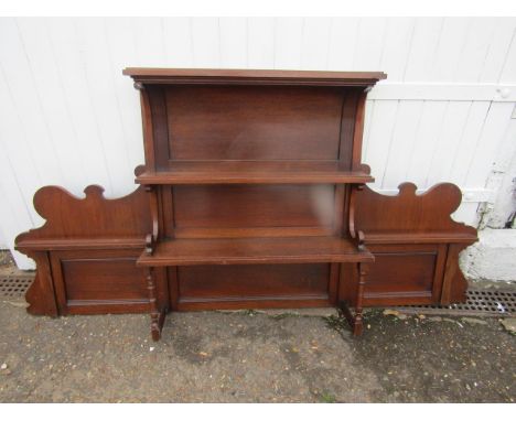 Buffet shelving back