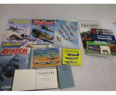 Aircraft and Steam/Tractor books&nbsp;