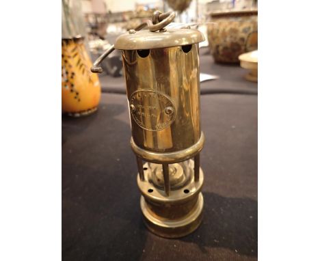 Brass miners lamp