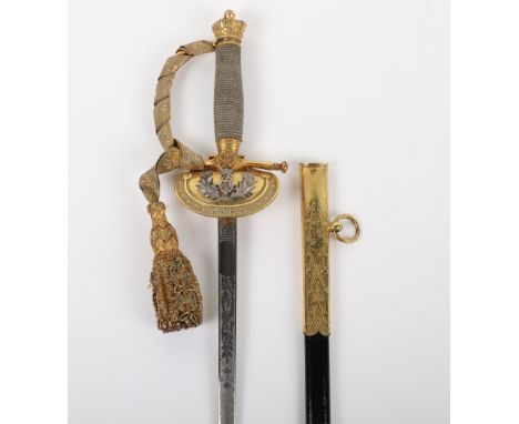 Edward 7th&nbsp;Courtsword, Embroidered Belt &amp; Hanger, Cased Epaulettes for a Lord Lieutenant of an English county c.1901