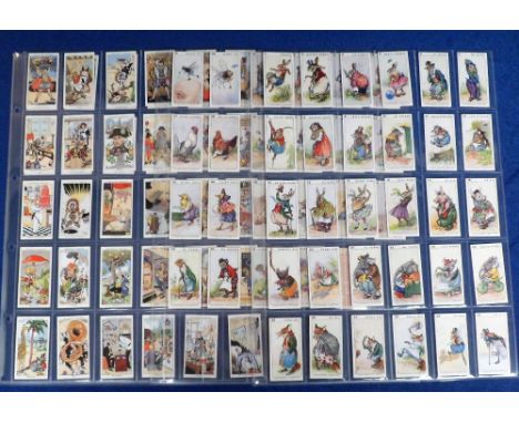 Cigarette cards, Churchman's, two sets, both with some golf interest, Frisky (50 cards plus instruction leaflet) &amp; Howler