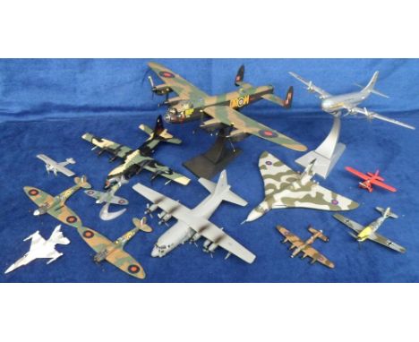 Toys, collection of 30+, modern, die-cast models, aeroplanes (31), vehicles (3) and ships (2), many made by Corgi (22) inc. A