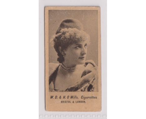 Cigarette card, Wills, Beauties (Collotype, Wills Cigarettes), type card, Wills ref book item no 2 (3), picture no 6 (gd) (1)