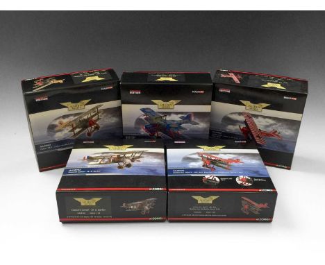 Corgi Aviation Archive Die Cast 1st World War Bi-Plane - Sopwith Camel - W.G. Barker. (Ref. AA38102) 1:48 scale. (Boxed). Ex 