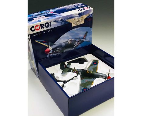 Corgi Aviation Archive Die Cast Aeroplane - North American Mustang MKIV GA-S 112 Sqn. RAF, Italy May 1945 (ref. AA34409) 1:32