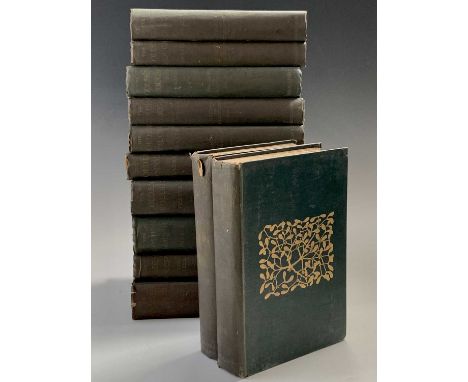JAMES GEORGE FRAZER. 'The Golden Bough, A Study in Magic and Religion'. London, Macmillan and Co, 1914-1917, 12 volumes, 3rd 