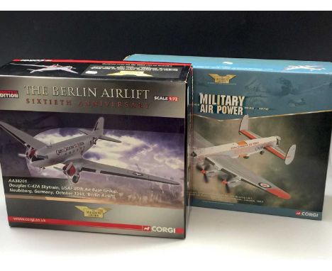 Corgi Aviation Archive Die Cast Aeroplane - Avro Lancaster MK.10MP. FM104, 107 Rescue Unit, Royal Canadian Airforce, Torbay, 