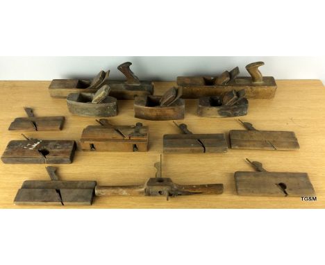 Selection of Vintage planes (majority I Sorby cast steel Sheffield)