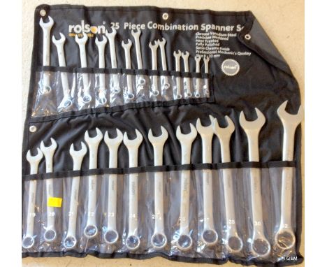 25 x CV metric spanner
