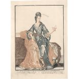 Schenck, Pieter: Bildnis der Christiane Theresia von Sachsen-Weißenfels