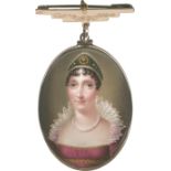 Constantin, Abraham - zugeschrieben: um 1800. Bildnis der Letizia Buonaparte