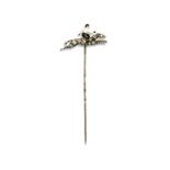 Herrenschmuck: Reversnadel mit Jockey