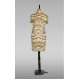 Oleg Cassini: Paillettenkleid