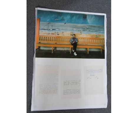 GILLIAN WEARING (1963). 'My Man', signed lower right and dated 2000, limited edition silkscreen in colours, No. 63 / 300, unf