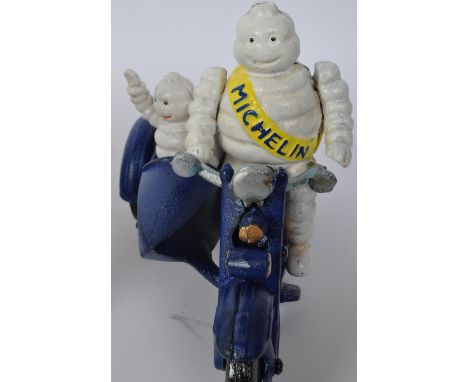 Reconstituted Stone Michelin Man bibendum Ornament 