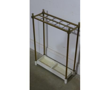 An Edwardian stick stand - 64cm x 48cm x 18cm 