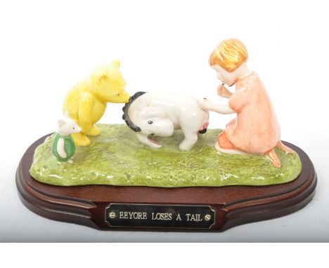 Royal Doulton - Winnie the Pooh -&nbsp; A vintage 20th century limited edition Royal Doulton Winnie The Pooh bone china figur