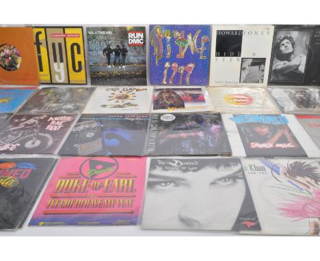 A collection of vintage 20th Century 45 7 inch vinyl singles. Comprising of 1980s new romantic, synth pop, artists include; S