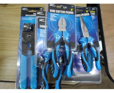 3 new plyer sets and 3 tiling tools 