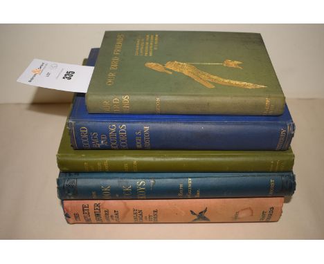 Five vols. The Book Of Duck Decoys, by Sir Wraith Payne-Gallwey, 1886; Our Bird Friends, by R. Kearton; and three other vols.