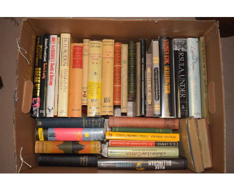 A collection of hardback books, to include: John Galsworthy: Swan Song 1928 first edition; a Mark Billingham: Lifeless, 2005,