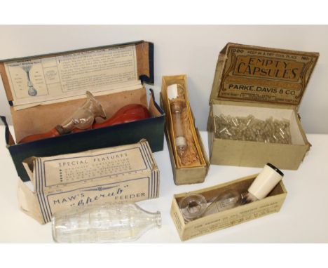A job lot of vintage medical related items 