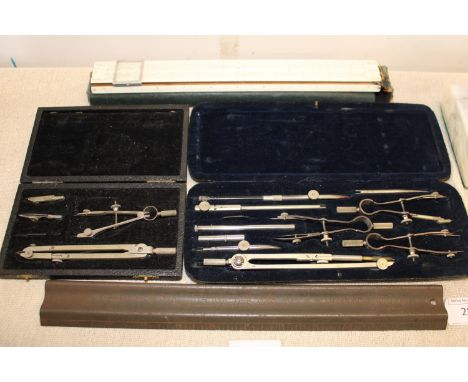 A selection of scientific instruments etc 