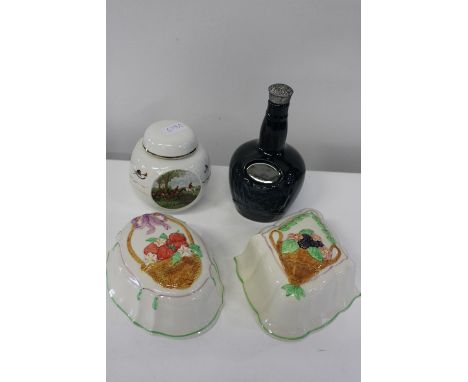 A vintage Chivas ceramic decanter by Wade &amp; other ceramics 