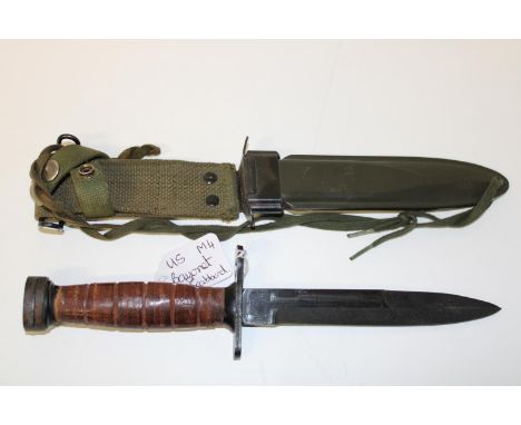 A US M4 bayonet &amp; scabbard 