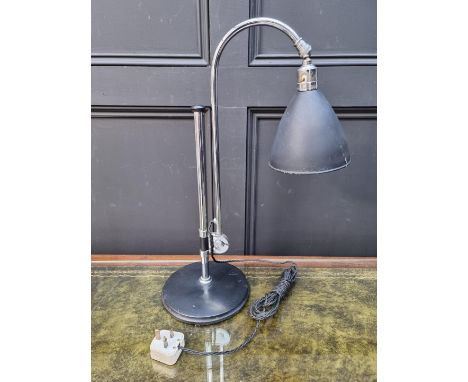 A Bestlite BL1 articulated desk lamp, by Robert Dudley Best. 