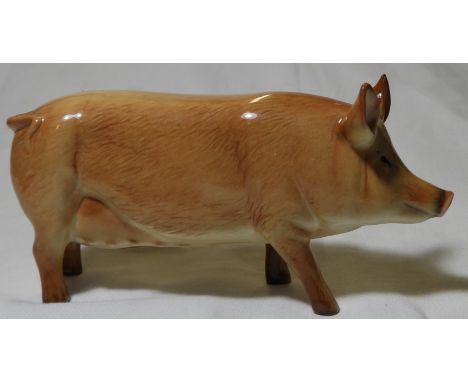 BESWICK LIGHT BROWN COW (BOX) 