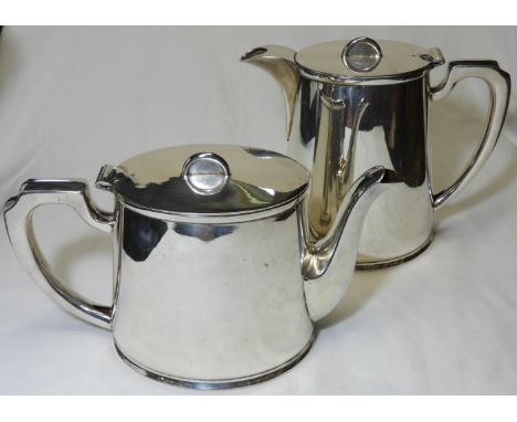 WALKER & HALL 2 PCE EPNS TEA SERVICE 