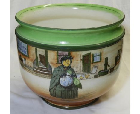 ROYAL DOULTON DICKENS WARE PLANTER 8.5'H 