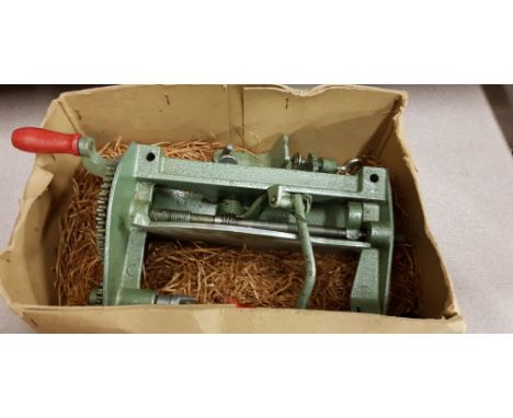 ANTIQUE APPLE PEELER IN ORIGINAL BOX