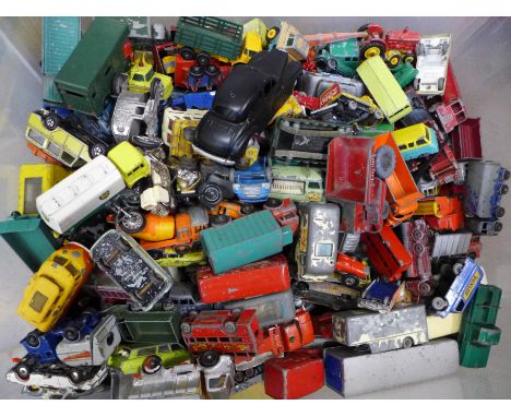 A large collection of approximately 235 Matchbox Lesney die-cast model vehicles 