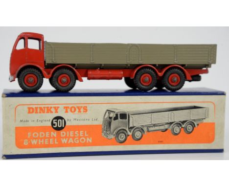 Dinky Toys 501 Foden Diesel 8-Wheel Wagon, boxed,        