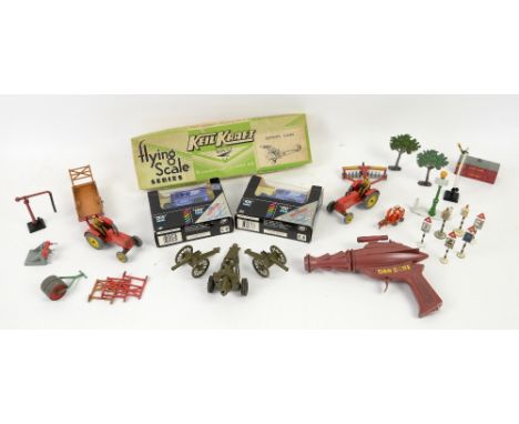 AMENDED DESCRIPTION Collection of model trains, Airfix 00 scale train kits, Kitmaster scale models, Graham Farish Ltd scale m