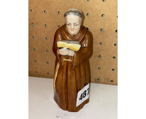 ROYAL WORCESTER CANDLE SNUFFER IN THE FORM OF A FRIAR 