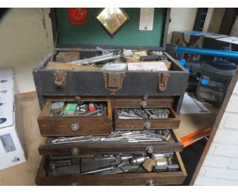 An engineers toolbox and contents